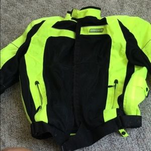 Olympia motorcycle jacket.